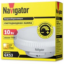 Диммируемая светодиодная лампа Navigator 61 631 NLL-GX53-10-230-2.7K-DIMM, цена за 1 шт.