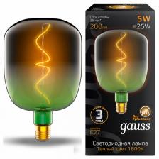 Лампа светодиодная Gauss Colored E27 5Вт 1800K 1009802105 Цвет арматуры серый Цвет плафонов серый Лампа светодиодная Gauss Colored E27 5Вт 1800K 1009802105 Цвет арматуры серый Цвет плафонов серый