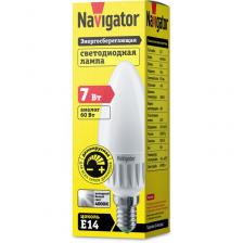 Диммируемая светодиодная лампа Navigator 61 380 NLL-C37-7-230-4K-E14-FR-DIMM, цена за 1 шт.