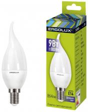 Лампа светодиодная Ergolux LED E14 9Вт