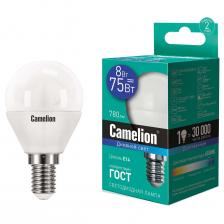 Светодиодные лампы Camelion LED8-G45/865/E14, 10 шт