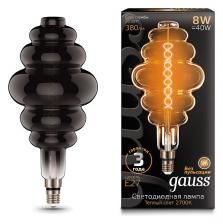 Лампа светодиодная Gauss LED Vintage Filament Flexible E27 8Вт 2700K 159802008 Цвет арматуры черно-белый