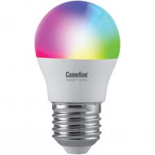 Умная LED лампа Camelion LSH7/G45/RGBСW/Е27/WIFI