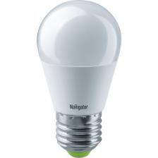 Светодиодная лампа шар Navigator 61 338 NLL-G45-8.5-230-6.5K-E27, цена за 1 шт. – фото 1
