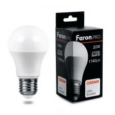 Лампа светодиодная, LB-1020 (20W) 230V E27 2700K A65 OSRAM LED, цена за 1 шт. Лампа светодиодная, LB-1020 (20W) 230V E27 2700K A65 OSRAM LED, цена за 1 шт.