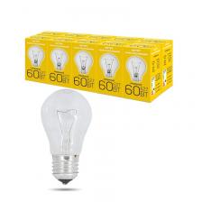 Лампа накаливания Старт 60 Вт E27 грушевидная прозрачная 2700 К теплый белый свет (10 штук в упаковке) – фото 2