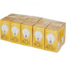 Лампа накаливания Старт 40 Вт E27 грушевидная прозрачная 2700 К теплый белый свет (10 штук в упаковке) – фото 2