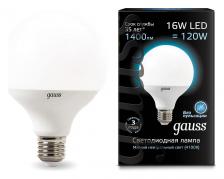 Лампа светодиодная Gauss 1051 E27 16Вт 4100K 105102216