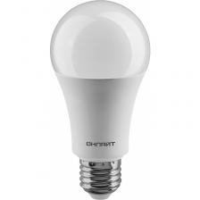 Светодиодная лампа груша ОНЛАЙТ 61 157 OLL-A60-20-230-2.7K-E27, цена за 1 шт. – фото 1