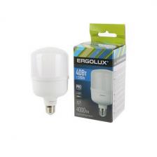 Лампа светодиодная ERGOLUX LED-HW-40W-E27-6K серия PRO 40Вт E27 6500К BL1