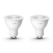 Набор умных ламп Philips Hue Single Bulb GU10 2шт (929001953506)