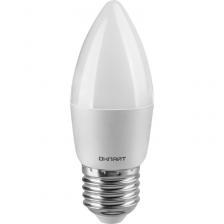 Светодиодная лампа свеча ОНЛАЙТ 71 630 OLL-C37-6-230-2.7K-E27-FR, цена за 1 шт. – фото 1