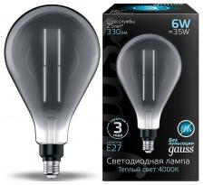 Лампа светодиодная Gauss Oversize E27 6Вт 4000K 179802205 Цвет арматуры белый Цвет плафонов белый Лампа светодиодная Gauss Oversize E27 6Вт 4000K 179802205 Цвет арматуры белый Цвет плафонов белый
