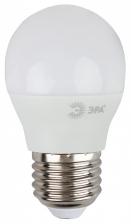 Лампочка светодиодная ЭРА STD LED P45-9W-840-E27 E27 / Е27 9Вт шар нейтральный белый свет – фото 1