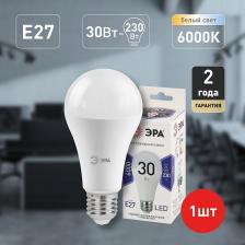 LED A65-30W-860-E27 Лампочка светодиодная ЭРА STD LED A65-30W-860-E27 E27 / Е27 30Вт груша холодный дневной свет, цена за 1 шт LED A65-30W-860-E27 Лампочка светодиодная ЭРА STD LED A65-30W-860-E27 E27 / Е27 30Вт груша холодный дневной свет, цена за 1 шт