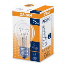 Лампа накаливания Osram CLAS A55 CL 75 Вт E27 груша 935 Лм 2700К теплый свет 230 В прозрачная
