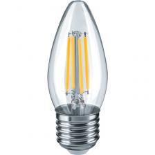 Светодиодная лампа свеча Navigator 14 007 NLL-F-C35-6-230-2.7K-E27, цена за 1 шт. – фото 1