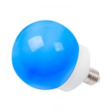Лампа шар e27 12 LED ?100мм синяя, цена за 1 шт Лампа шар e27 12 LED ?100мм синяя, цена за 1 шт