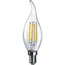Светодиодная лампа свеча Navigator 61 355 NLL-F-FC35-6-230-2.7K-E14, цена за 1 шт. – фото 1