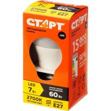 Лампа светодиодная Старт ECO G 7Вт E27 2700К 560Лм 240В