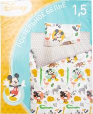 Комплект постельного белья Disney Funny Mickey 1.5 спальный наволочка 50*70см