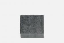 Полотенце для лица Dark grey, Essential, 30x30 cm 1 шт TKANO