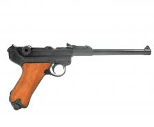 Макет пистолета Люгера Р08 1917 год (ММГ, деревянные накладки) – фото 1