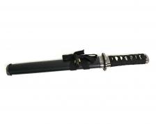 Самурайский меч танто, черный с гардой «Роза» (AG-392) – фото 2