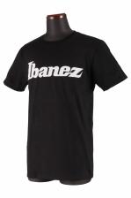 IBANEZ LOGO T-SHIRT BLACK XXL Футболка, цвет - чёрный – фото 4
