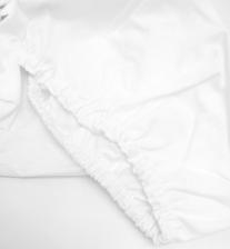 Italbaby Простыня для кровати Oval на резинке, белый Italbaby Простыня для кровати Oval на резинке, белый