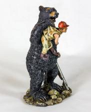 Фигурка керамическая «Медведь-охотник» – фото 1