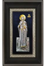 Икона святой великомученицы Варвары в деревянной рамке 18,5 х 29 см