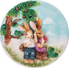 Тарелка декоративная Кролики Lefard Размер: 21*4 см A427272
