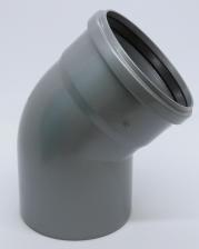Спец отвод полипропиленовый 110 на 50 мм 45 градусов правый Flextron – фото 4