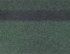 Коньки-карнизы SHINGLAS Зелёный 253х1003 мм (20 гонтов, 20 пог.м, 5 кв.м)