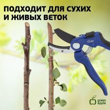 GTBS60-006 GTBS60-006 GREEN APPLE Секатор контактный, пластик, цена за 1 шт GTBS60-006 GTBS60-006 GREEN APPLE Секатор контактный, пластик, цена за 1 шт