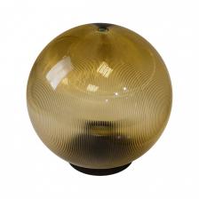 НТУ 02-100-353 ЭРА Светильник садово-парковый шар золотистый призма D350mm Е27 (4/12)