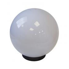 НТУ 02-100-351 Садово-парковый светильник ЭРА НТУ 02-100-351 шар белый крепится на опору IP44 60Вт E27 D350mm, цена за 1 шт