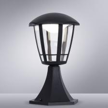 Наземный низкий светильник Arte Lamp Enif A6064FN-1BK Цвет арматуры Черный Цвет плафонов Черный – фото 1