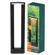 Светильник столб садово-парковый Nuovo LED 170х113х600 10 Вт 3000К, литой алюминий IP54 черный, duwi, цена за 1 шт.