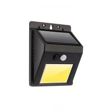 Светильник ПРОЖЕКТОР NEW AGE XL на солнечной батарее, датчик движения плюс датчик освещенности, кнопка вкл/выкл герметичная, LED COB монтаж на стену, цена за 1 шт