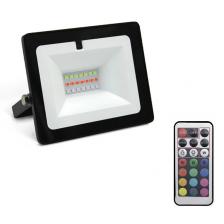 Прожектор цветного свечения мультиколор (RGB) 10 ватт с пультом дистанционного управления {605-010} Прожектор цветного свечения мультиколор (RGB) 10 ватт с пультом дистанционного управления {605-010}