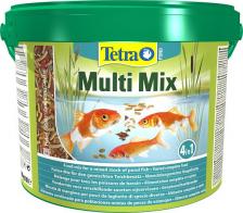 TetraPond MultiMix корм для всех видов прудовых рыб, смесь 10 л