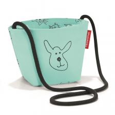 Сумка детская Reisenthel Minibag Cats and dogs mint для девочек Голубой IV4062