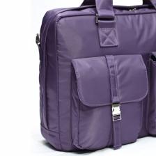 16" Сумка для ноутбука Bagspace с двумя карманами BS-436-16VL фиолетовая – фото 2