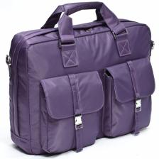 16" Сумка для ноутбука Bagspace с двумя карманами BS-436-16VL фиолетовая – фото 3
