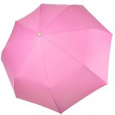 Зонт складной женский полуавтоматический Три Слона 886-A розовый