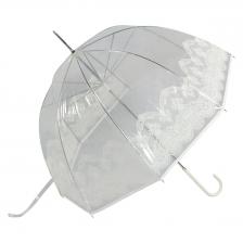 Зонт-трость женский механический Guy De Jean 1215-LM прозрачный