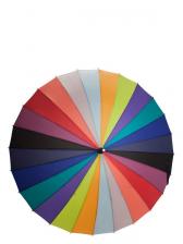 Зонт-трость женский механический Labbra T24-300 разноцветный