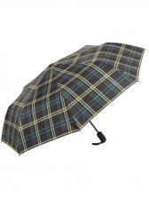 Зонт складной женский полуавтоматический Rain Lucky 722-LAY черный/желтый